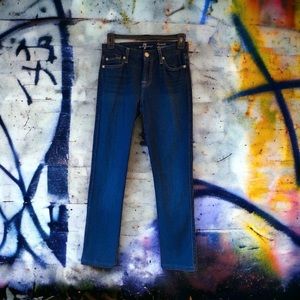 7 For All Mankind Kimmie Straight Leg Jeans, Size 26